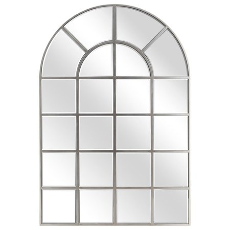 SEKKUSU FURNITURE 30 x 44 in. MDF Base Covered with Beveled Arch Window Wall Mirror - 0.25 in. Beveled Edge SE2573393